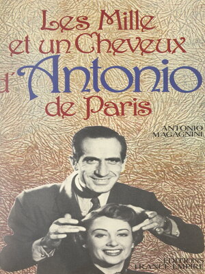 cover image of Les mille et un cheveux d'Antonio de Paris